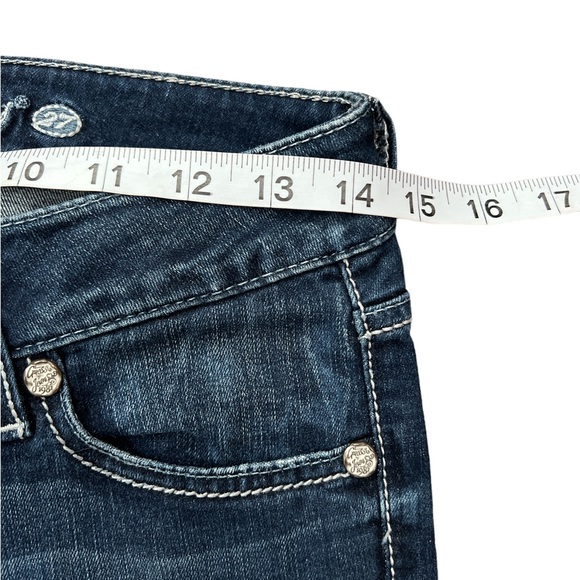 Guess Women Beverly Slim Leg Zipper Ankle Jeans Sz 27 - Picture 6 of 9